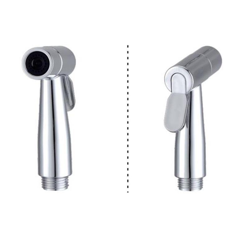 Toilet Concealed Hot and Cold Bidet Spray Set 2 Function Hand Held Sprayer Shattaf