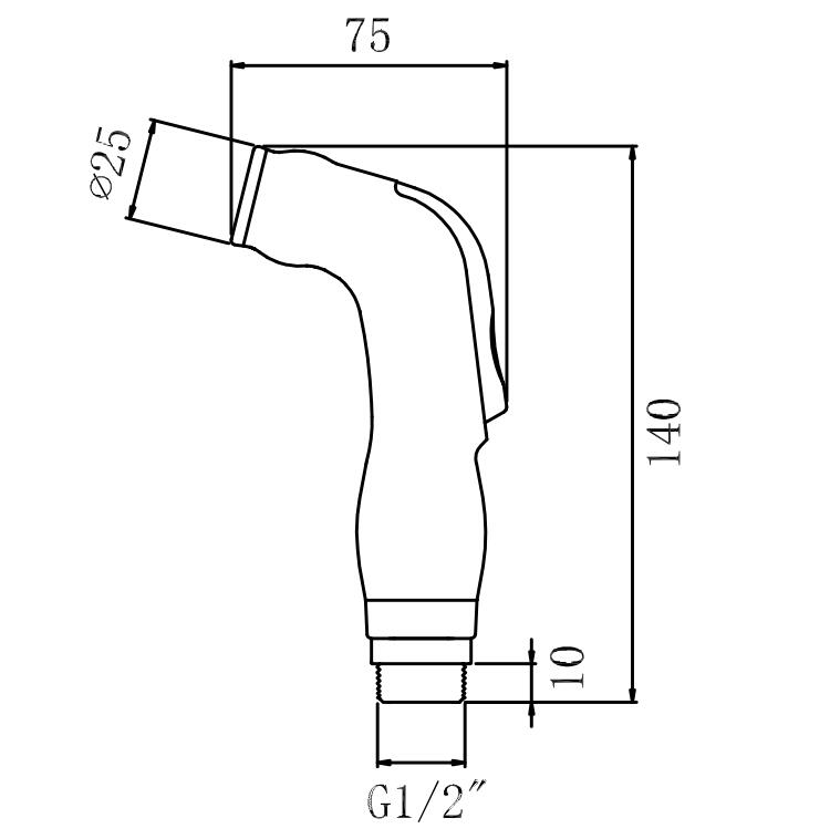 Faucet Sprayer Handheld Bidet Set,Hot and Cold Bidet Faucet Spray for Bathroom Sink or Toilet