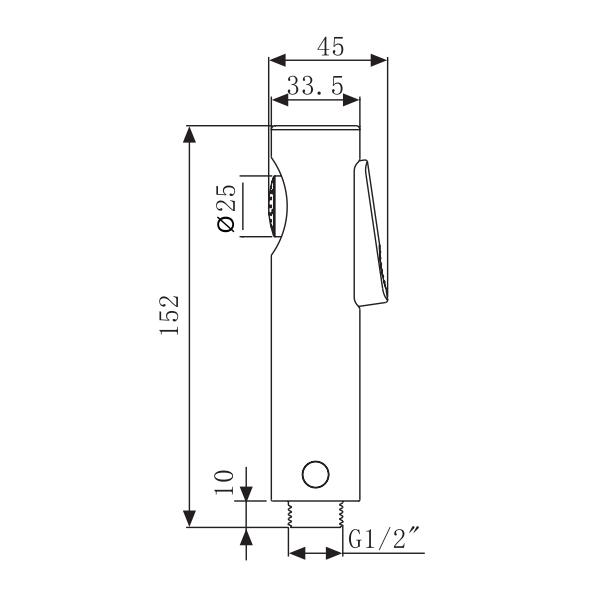 Bidet for Toilet Fresh Water Sprayer