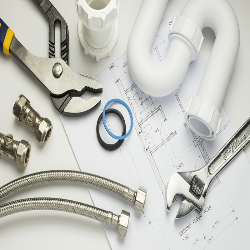 How do you replace a flexible hose in a bathroom sink?