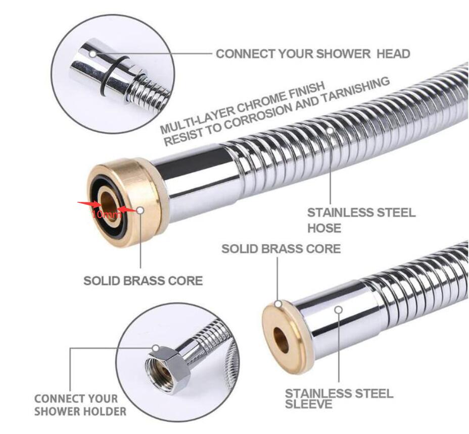 Does shower hose affect pressure?